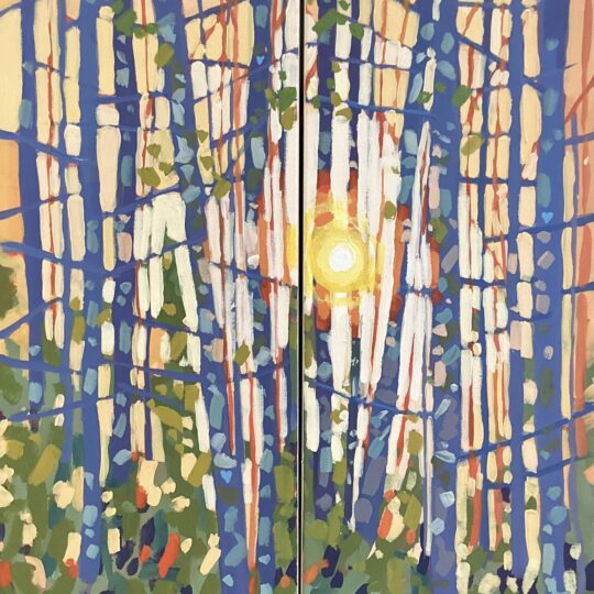 A Bright Beginning (Diptych)